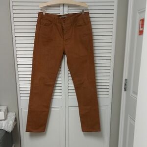 Vince Men's 5 Pocket Button Fly Tabacco Jeans